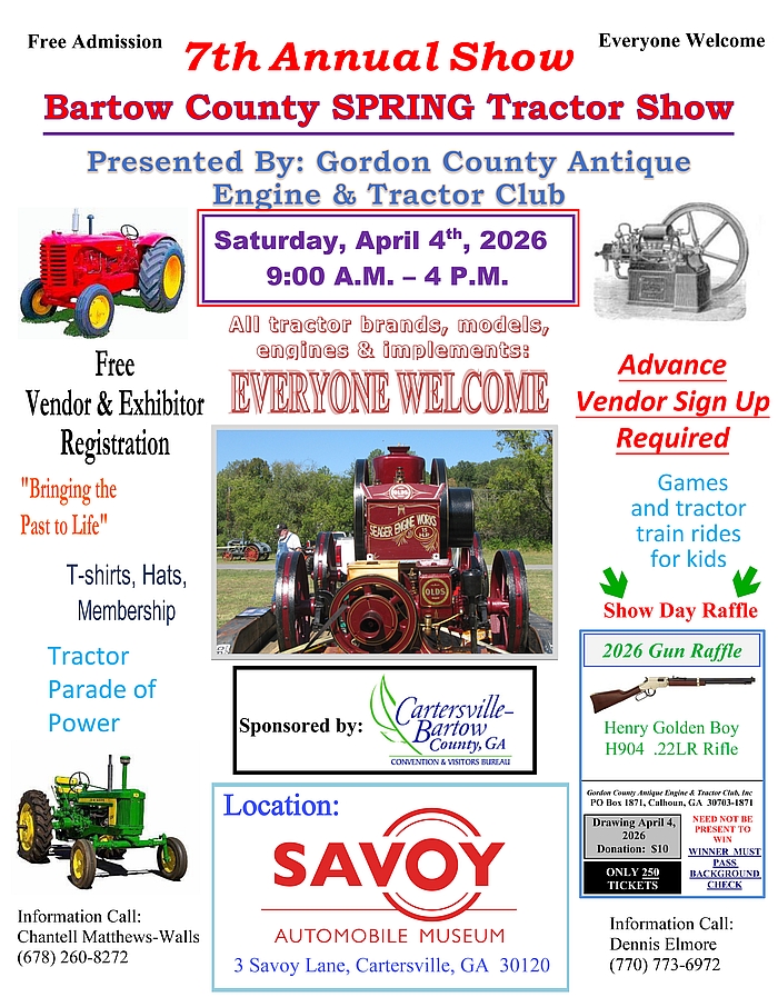 2026 Antique Engine and Tractor Spring Show